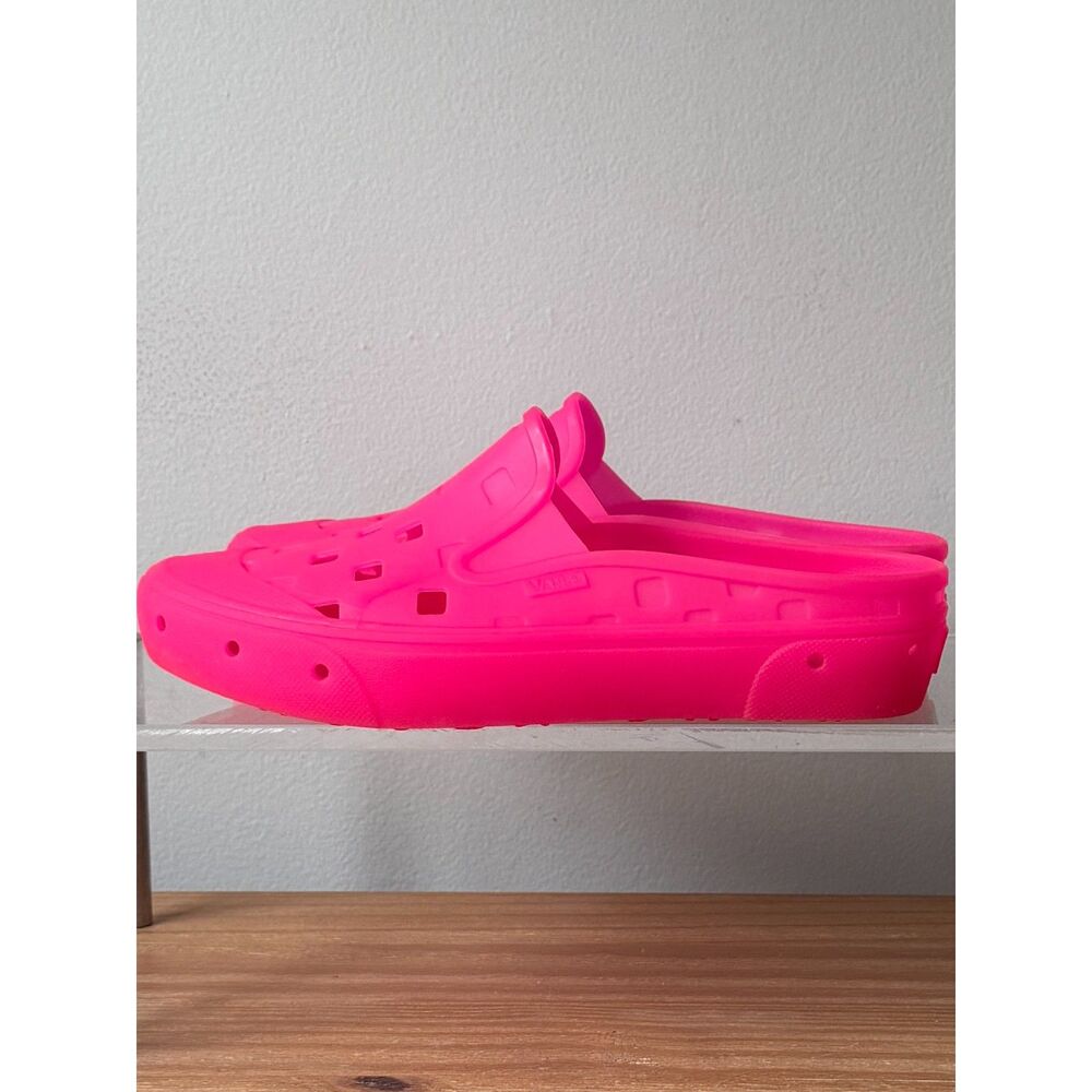 Vans Slip-on TRK Trek Water Mule Shoes Hot Pink Men's Size 8 Gently Worn - Picture 5 of 9